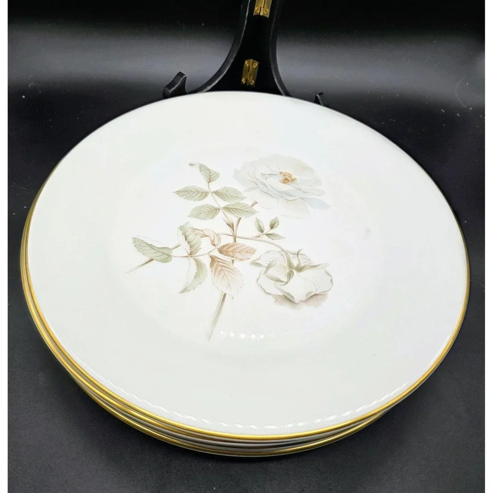 Set/6 Vintage Royal Doulton Yorkshire Rose 10.5